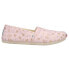 Фото #1 товара TOMS Alpargata Bee Mine Slip On Womens Pink Flats Casual 10017801T