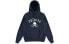 NOAH Nyc Jolly Roger Hoodie Navy Heather 十字架骷髅字母印花卫衣 男女同款 深蓝色 送礼推荐 / Худи NOAH Nyc Jolly SS2FW19NVH