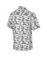 ფოტო #2 პროდუქტის Men's White Texas Longhorns Spontaneous is Romantic Camp Button-Up Shirt