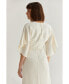 Women's Adelia Textured Woven Dress Open white + cream, XSmall - фото #5