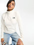 The North Face Glacier 100 1/4 zip fleece in cream