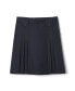 Big Girls Front Pleated Skirt with Tabs
