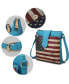 Фото #6 товара Josephine Women s Patriotic Crossbody Bag by Mia K