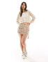 Фото #3 товара JDY 3/4 sleeve crop broderie cardigan in cream