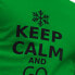 ფოტო #2 პროდუქტის KRUSKIS Keep Calm and Go Skiing short sleeve T-shirt