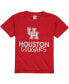 ფოტო #2 პროდუქტის Big Boys Red Houston Cougars Logo T-shirt