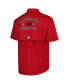 Фото #4 товара Men's Cardinal Arkansas Razorbacks Bonehead Button-Up Shirt