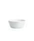 White Embossed Cereal Bowls, Set of 4