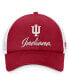 Women's Crimson, White Indiana Hoosiers Charm Trucker Adjustable Hat