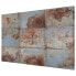 Memoboard Shabby Industrial Metalloptik