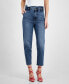 Фото #1 товара Women's Nellie Paperbag-Waist Ankle Jeans