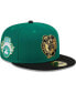Фото #1 товара Men's Kelly Green, Black Boston Celtics Gameday Gold Pop Stars 59FIFTY Fitted Hat