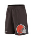 Фото #3 товара Men's Brown Cleveland Browns Stretch Performance Shorts