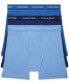 Фото #1 товара Men's 3-Pack Cotton Classics Boxer Briefs Underwear