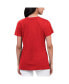 Блузка G-III 4Her by Carl Banks женская Red Distressed St. Louis Cardinals Key Move V-Neck Красный, M - фото #2