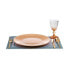 Фото #2 товара Плоская тарелка Позолоченный Cтекло Ø 32 cm (6 штук)