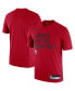 ფოტო #1 პროდუქტის Men's Red Toronto Raptors 2023/24 Sideline Legend Performance Practice T-shirt