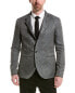 Фото #3 товара John Varvatos Slim Fit Linen-Blend Jacket Men's