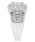ფოტო #4 პროდუქტის Diamond Multi Princess Engagement Ring (2 1/2 ct. t.w.) in 14k White Gold