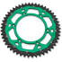 MOOSE HARD-PARTS 520 Aluminium&Steel Kawasaki KX125 82-93/Suzuki RMZ250 04-06 rear sprocket Зеленый, 50T - фото #2