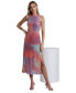 Фото #4 товара Women's Sequined Cutout Midi Dress