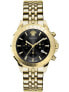 Фото #1 товара Versace VEV602123 Signature Chronograph Mens Watch 44mm 5ATM