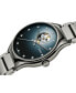ფოტო #3 პროდუქტის Unisex Swiss Automatic True Secret Diamond (1/8 ct. t.w.) Gray Ceramic Bracelet Watch 40mm