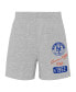 ფოტო #4 პროდუქტის Toddler Boys and Girls Orange, Heather Gray New York Mets Two-Piece Groundout Baller Raglan T-shirt and Shorts Set