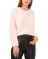 Фото #1 товара Women's Crewneck Long-Sleeve Cable-Knit Sweater