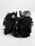 Фото #3 товара True Decadence oversized flower hair claw in black