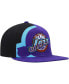 Фото #4 товара Men's Purple Utah Jazz Hardwood Classics Retroline Snapback Hat