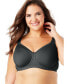 ფოტო #1 პროდუქტის Plus Size Underwire Microfiber T-Shirt Bra