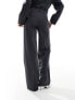 Фото #7 товара Mango high waisted co-ord straight leg trousers in petrol