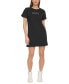 Фото #7 товара Women's Short-Sleeve Long Logo T-Shirt Dress