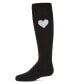 Фото #1 товара Big Girls Fuzzy Heart Knee High Socks