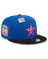 Фото #1 товара Men's Royal/Black Houston Astros Watermelon Big League Chew Flavor Pack 9FIFTY Snapback Hat