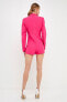 ფოტო #3 პროდუქტის Women's Suit Blazer Romper