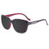 ფოტო #1 პროდუქტის OCEAN SUNGLASSES Gala Shiny Black With Smoke Lens Sunglasses