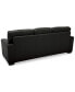 Фото #27 товара Ennia 82" Leather Queen Sleeper Sofa, Created for Macy's