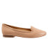 Фото #1 товара Trotters Hannah T2270-130 Womens Beige Leather Slip On Loafer Flats Shoes 12