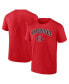 Фото #1 товара Men's Red San Diego State Aztecs Campus T-shirt