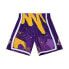 Mens Mitchell & Ness NBA HYPER HOOPS SWINGMAN SHORTS - LA LAKERS 2009