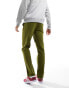 ASOS DESIGN straight chino in washed khaki