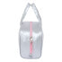School Toilet Bag Benetton Silver Padded Silver 31 x 14 x 19 cm
