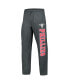 ფოტო #3 პროდუქტის Men's Charcoal, Red Philadelphia Phillies Meter T-shirt and Pants Sleep Set