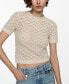 Фото #6 товара Women's Jersey Knitted Jumper