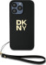 DKNY DKNY Wrist Strap Stock Logo - Etui iPhone 15 Pro Max (czarny)