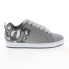 Фото #1 товара DC Court Graffik 300529-XSSS Mens Gray Skate Inspired Sneakers Shoes