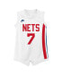 Фото #3 товара Infant Boys and Girls Kevin Durant White Brooklyn Nets 2022/23 Swingman Jersey - Classic Edition