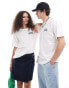 Dickies aitken left chest logo t-shirt in white and dark green Белый, XS - фото #3